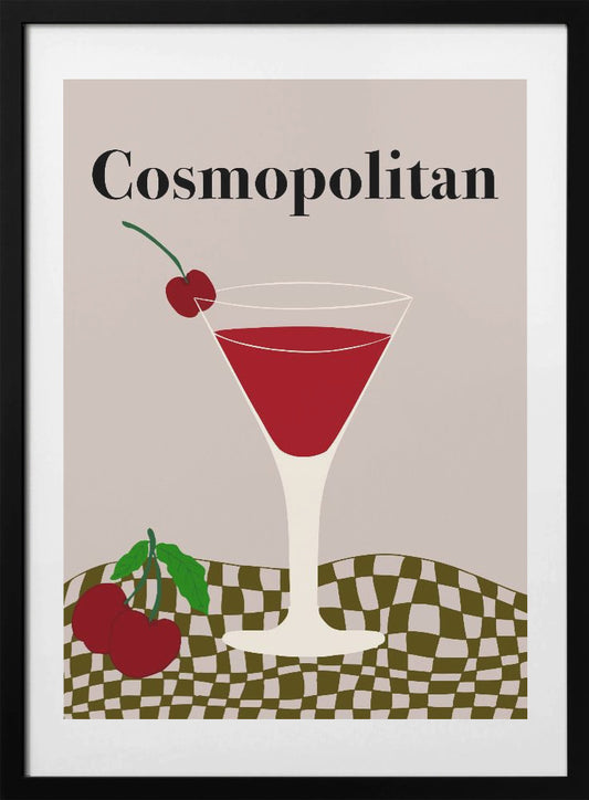 Cosmopolitan - Art Print by Miho Art Studio