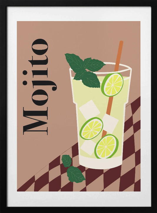 Mojito - Art Print by Miho Art Studio