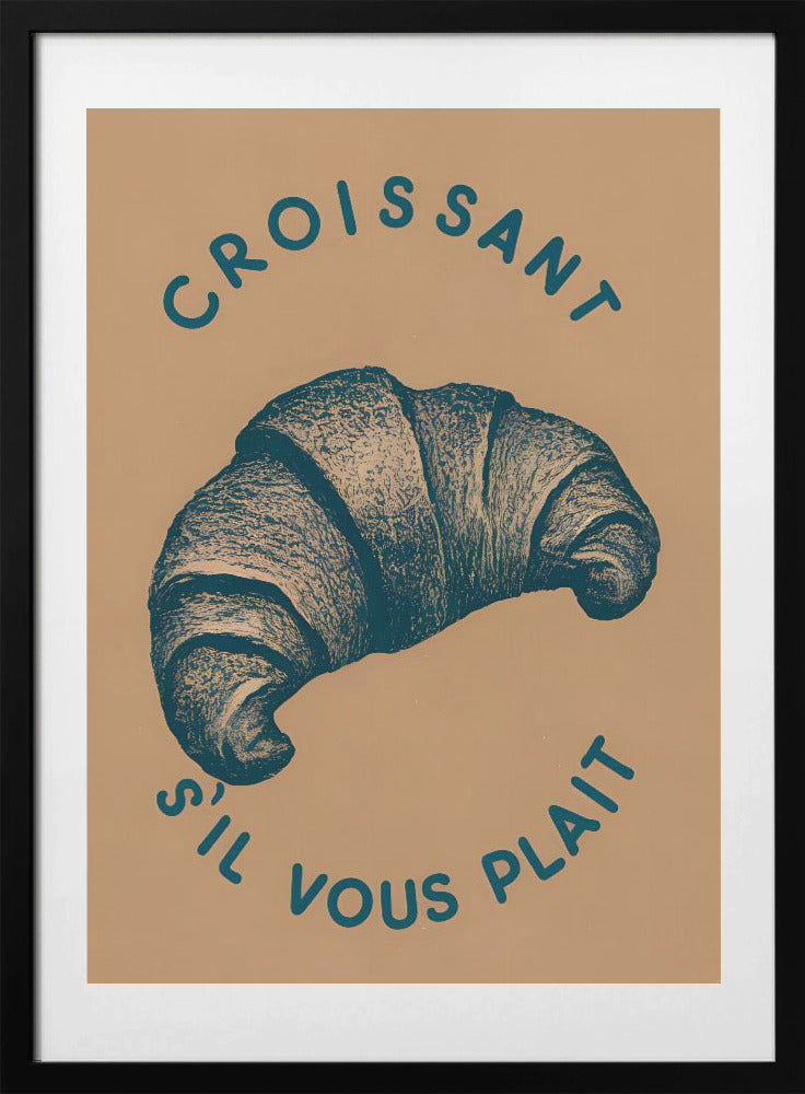 Croissant - Art Print by Andreas Magnusson