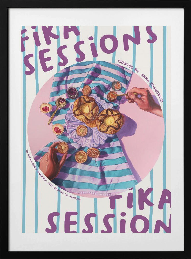 In the Lavender Shadows - Art Print by Anna Zdanowicz