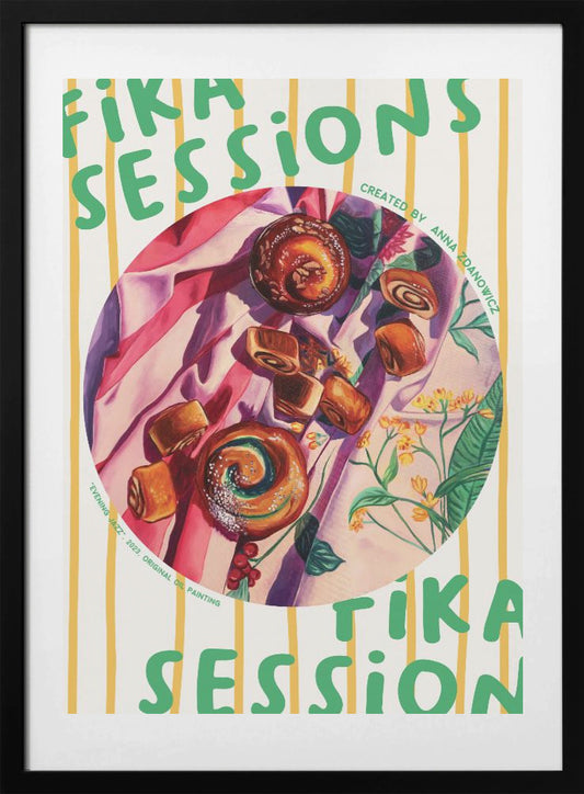 Evening Jazz - Art Print by Anna Zdanowicz