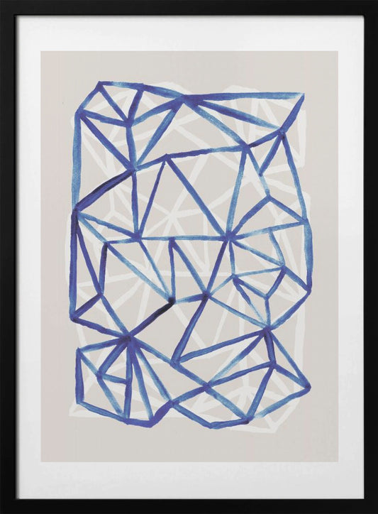 The Grid 1 - Art Print by Mareike Böhmer