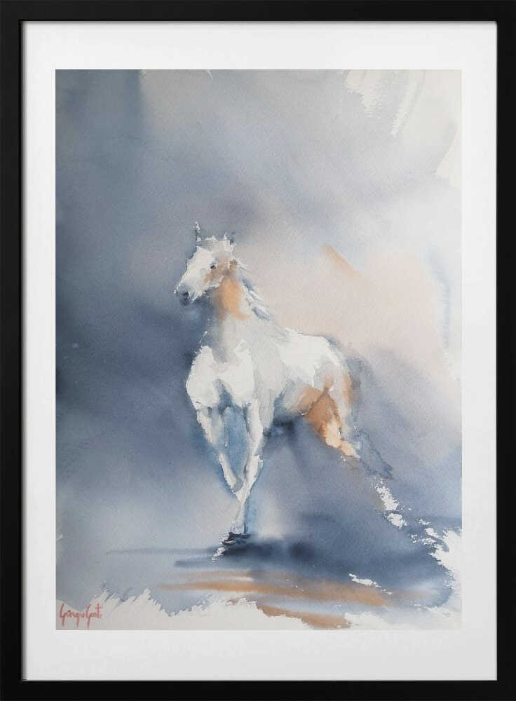 horses 21 - Art Print by Giorgio Gosti