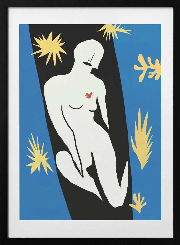 Minimalist Abstract Figure - Art Print by Little Dean