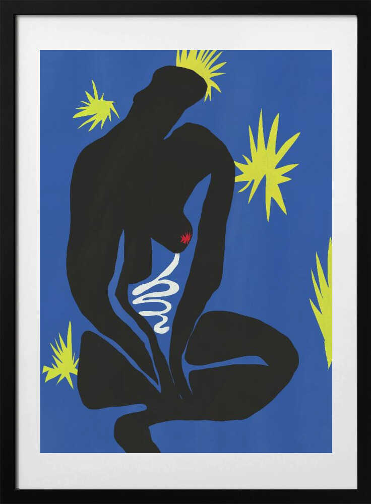 silhouette of a figure - Art Print by Little Dean