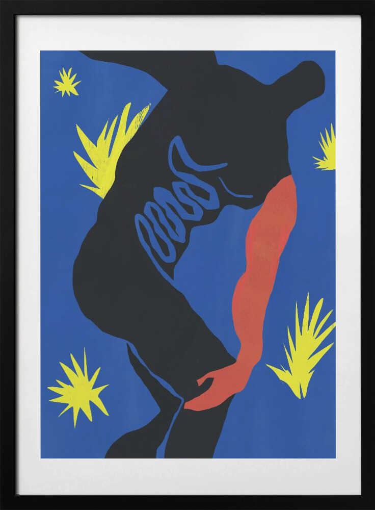 Dynamic Silhouette - Art Print by Little Dean