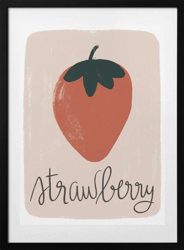 Strawberry - Art Print by Menina Lisboa