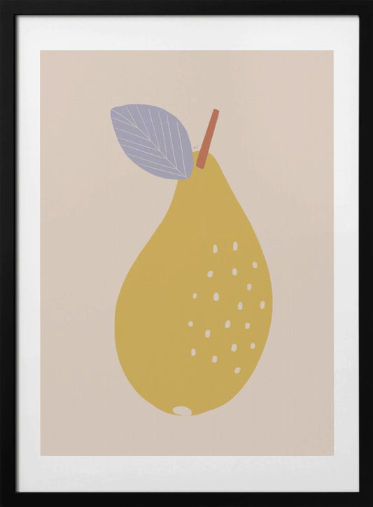 Pear - Art Print by Menina Lisboa