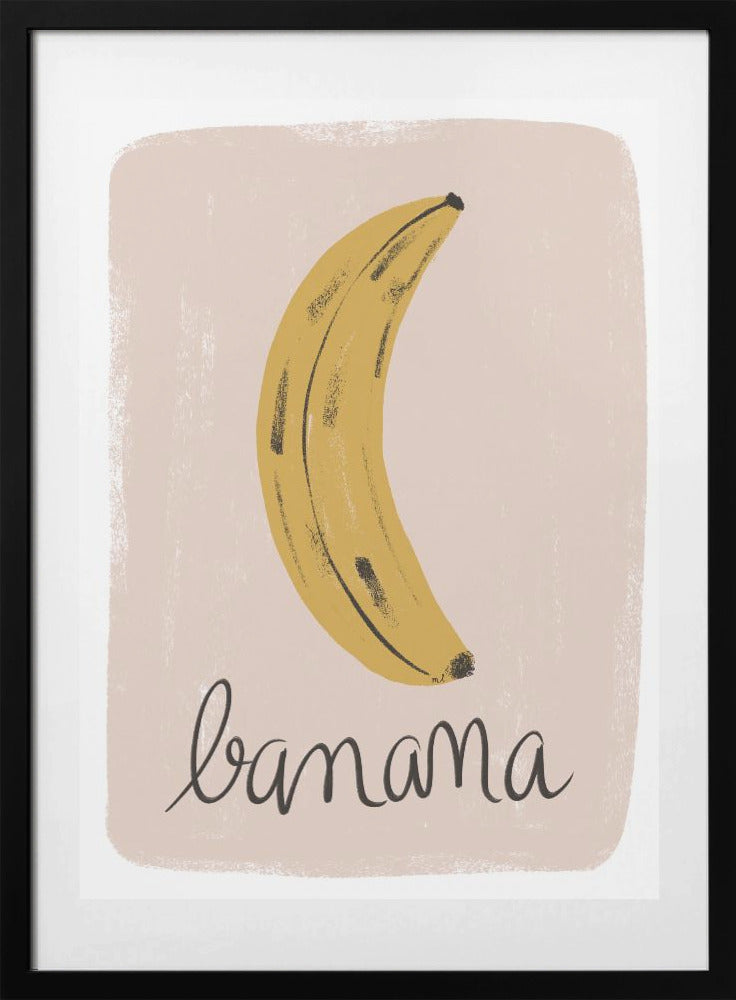 Banana - Art Print by Menina Lisboa