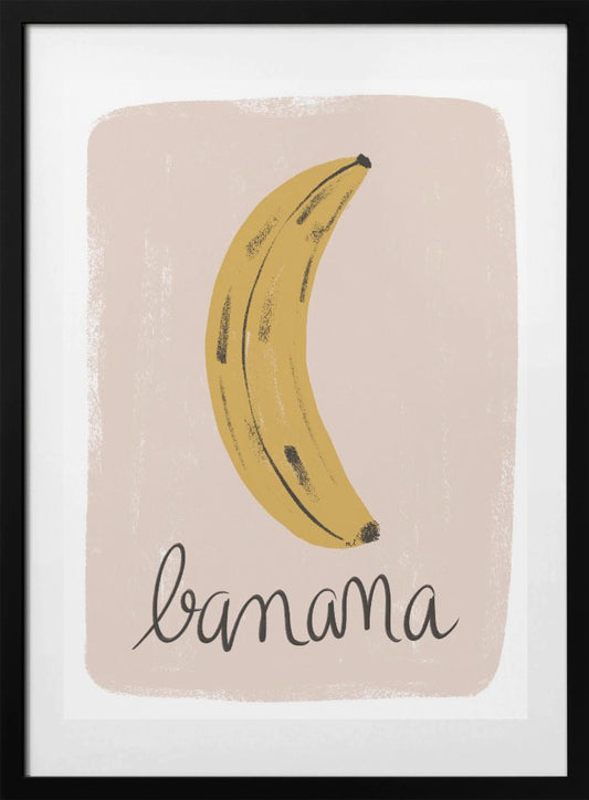 Banana - Art Print by Menina Lisboa