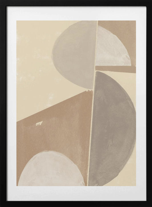 Geometric Harmony - Art Print by THE MIUUS STUDIO