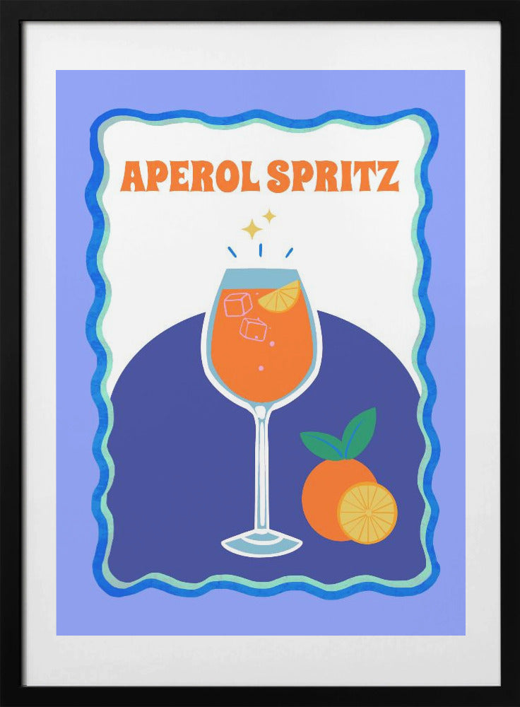 Aperol Spritz - Art Print by Petra Lizde
