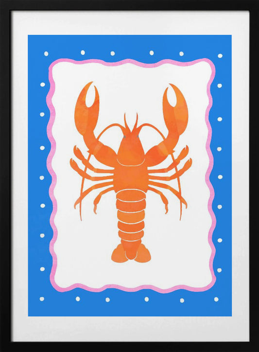 Lobster - Art Print by Petra Lizde