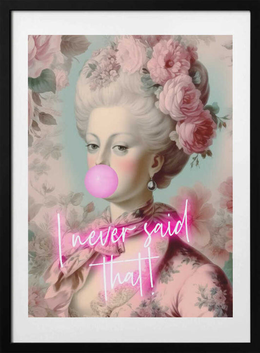 Marieantoinettenever3 Ratioiso - Art Print by Talitha McQueen