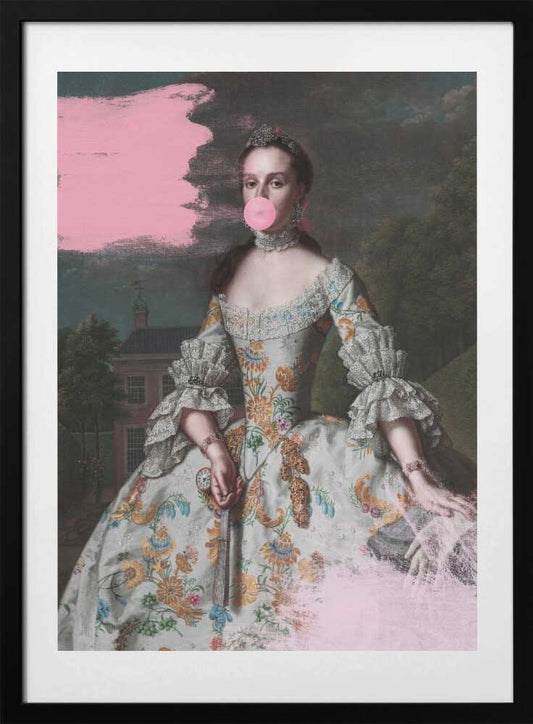 Alteredpainting Size24x36 - Art Print by Talitha McQueen