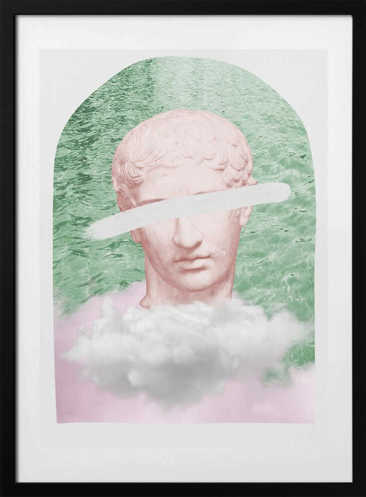 Ancientstatuesurreal Ratio2x3 - Art Print by Talitha McQueen
