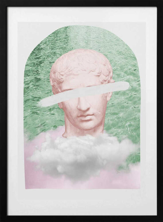 Ancientstatuesurreal Ratio2x3 - Art Print by Talitha McQueen