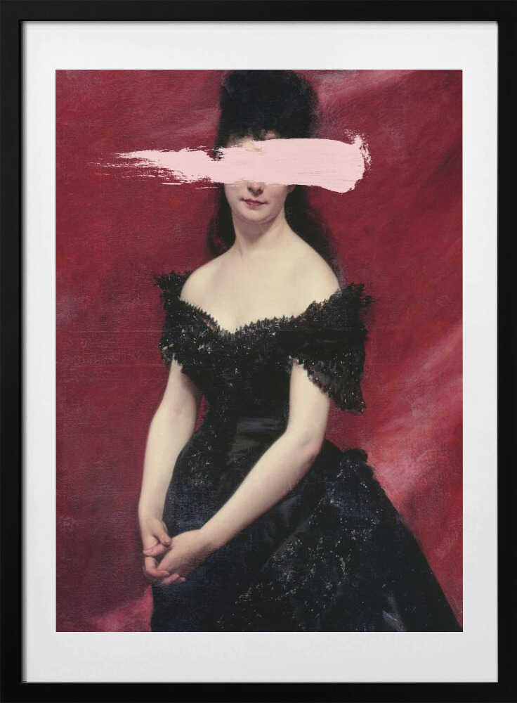 Blackdress3 Ratio2x3 - Art Print by Talitha McQueen