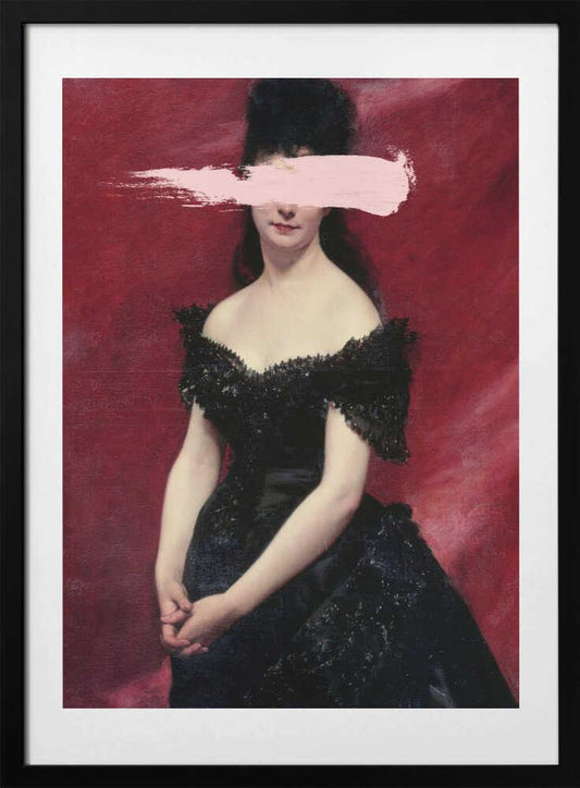 Blackdress3 Ratio2x3 - Art Print by Talitha McQueen