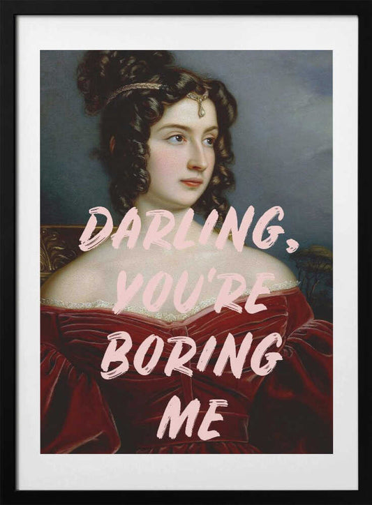 Boringme Ratioiso - Art Print by Talitha McQueen