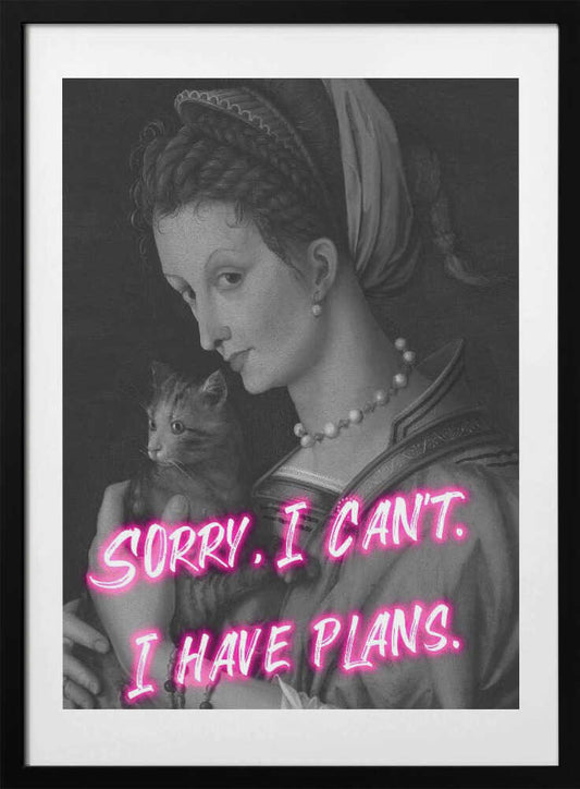 Catlady Ratio2x3 - Art Print by Talitha McQueen