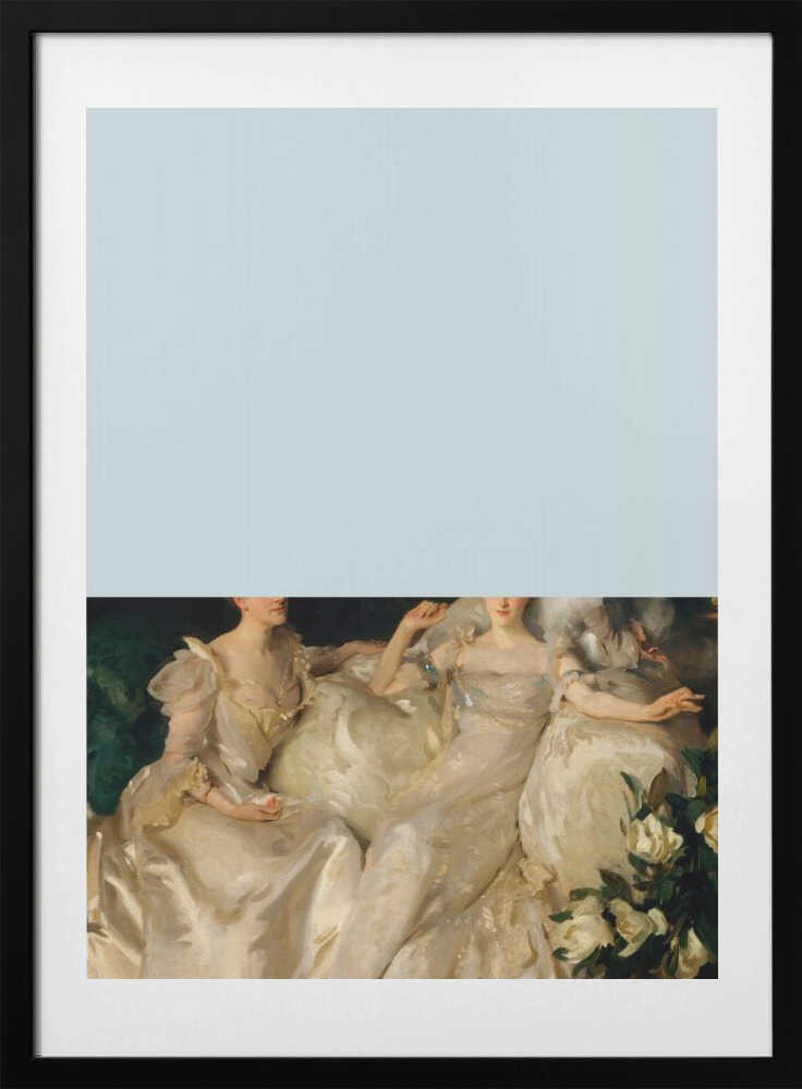 Ladiesblue Ratio2x3 - Art Print by Talitha McQueen