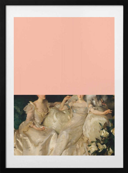 Ladiescoral Ratio2x3 - Art Print by Talitha McQueen