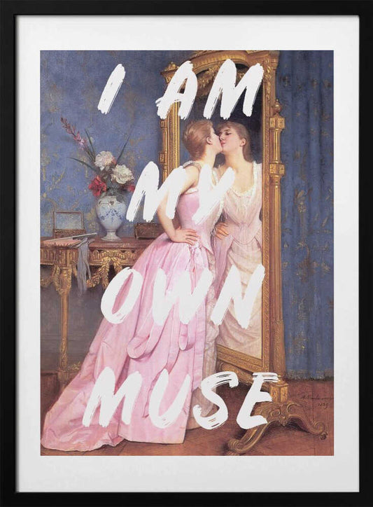 Iammyownmuse Ratio2x3 - Art Print by Talitha McQueen