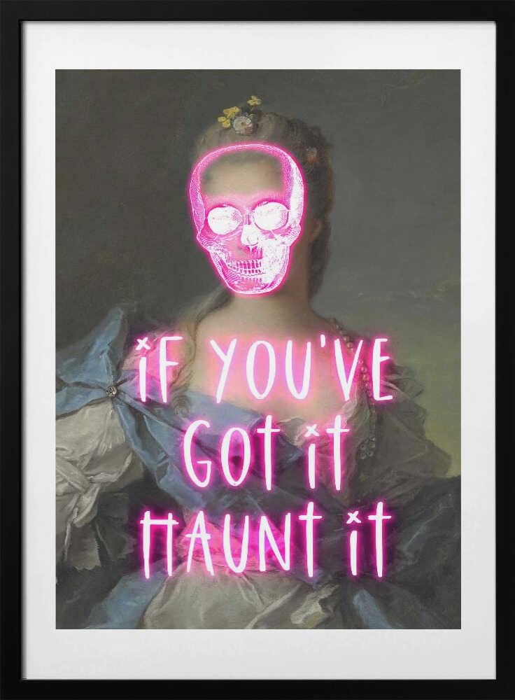Hauntit Ratioiso - Art Print by Talitha McQueen