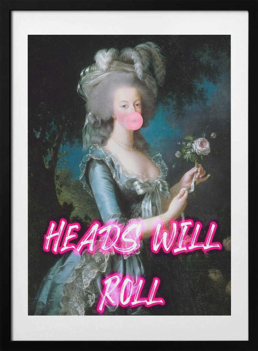 Headswillrollbg Ratio2x3 - Art Print by Talitha McQueen