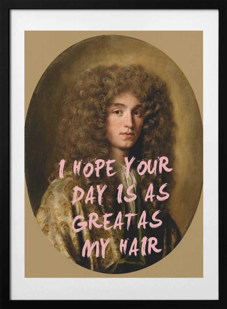 Greathair Ratio2x3 - Art Print by Talitha McQueen