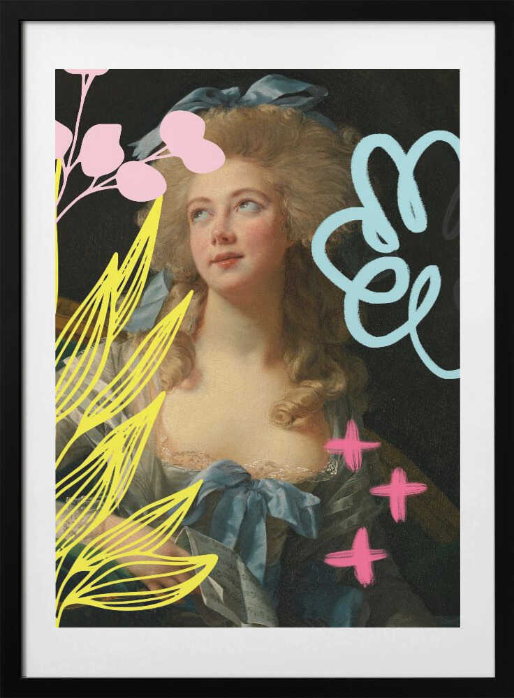 Graffitimadame3 Ratioiso - Art Print by Talitha McQueen
