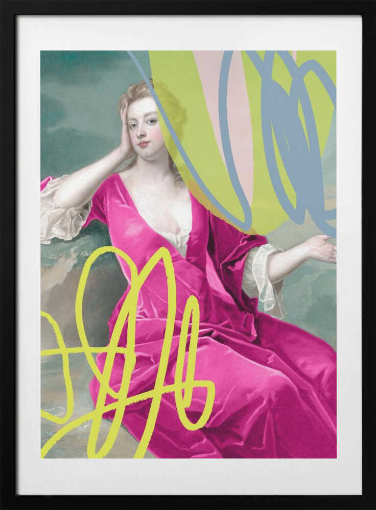 Abstractduchess - Art Print by Talitha McQueen