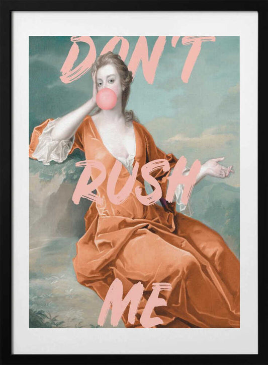 Dontrushmeorange Ratio2x3 - Art Print by Talitha McQueen