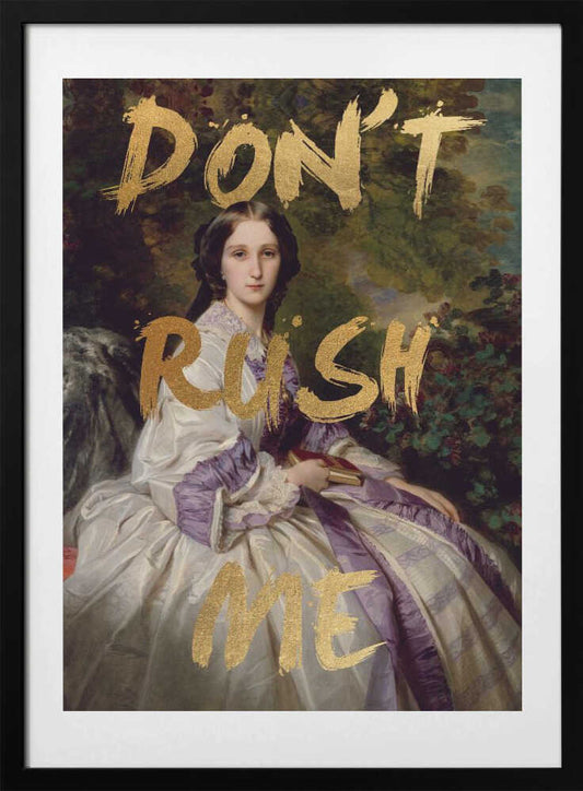 Golddontrushme Ratio2x3 - Art Print by Talitha McQueen