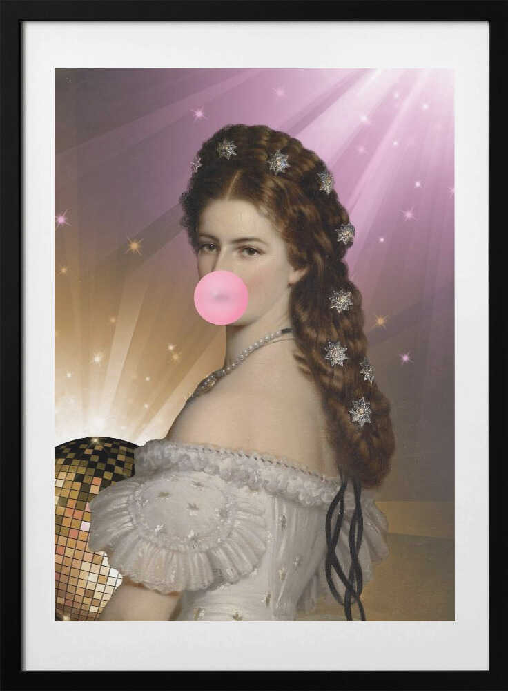 Sisidisco2 Ratioiso - Art Print by Talitha McQueen