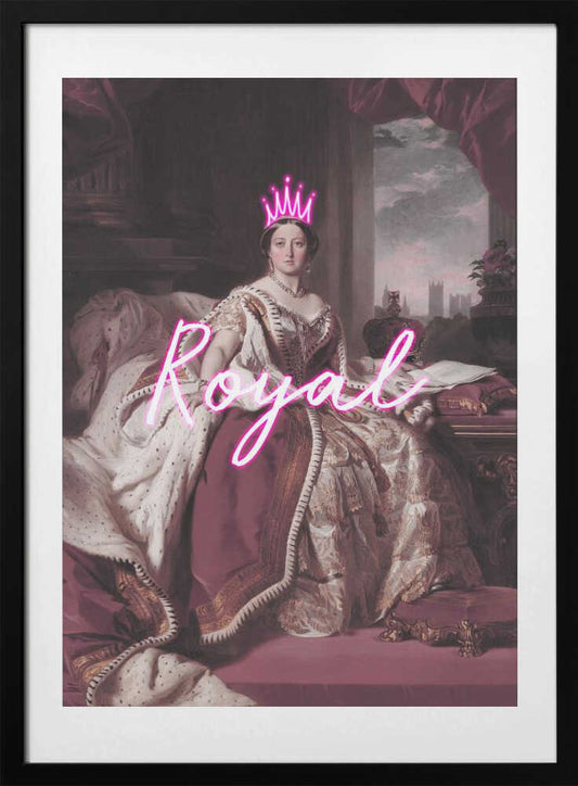 Queenvictorianeontext 2030 - Art Print by Talitha McQueen