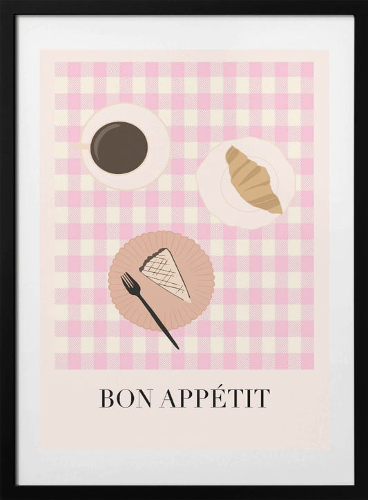 Bonappetitpink Ratioiso - Art Print by Talitha McQueen