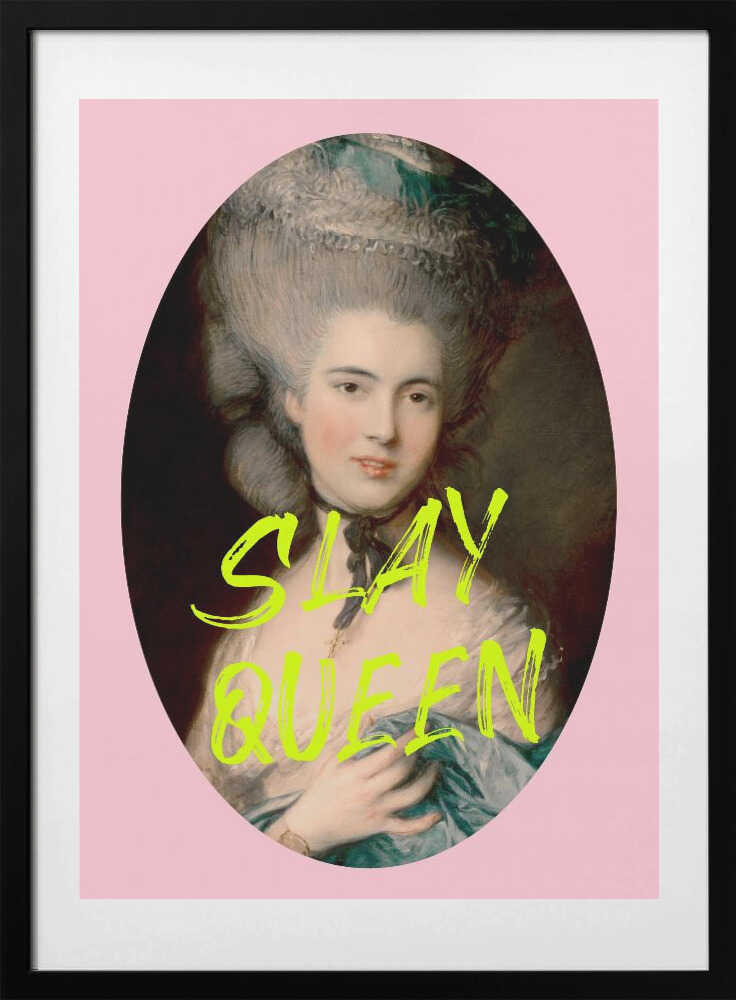 Slayqueen5 Ratioiso - Art Print by Talitha McQueen