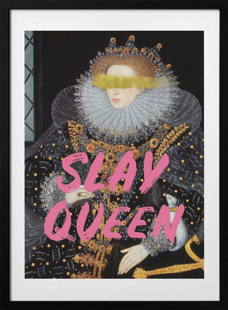 Slayqueen Ratioiso - Art Print by Talitha McQueen