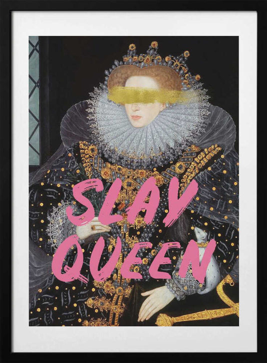 Slayqueen Ratioiso - Art Print by Talitha McQueen