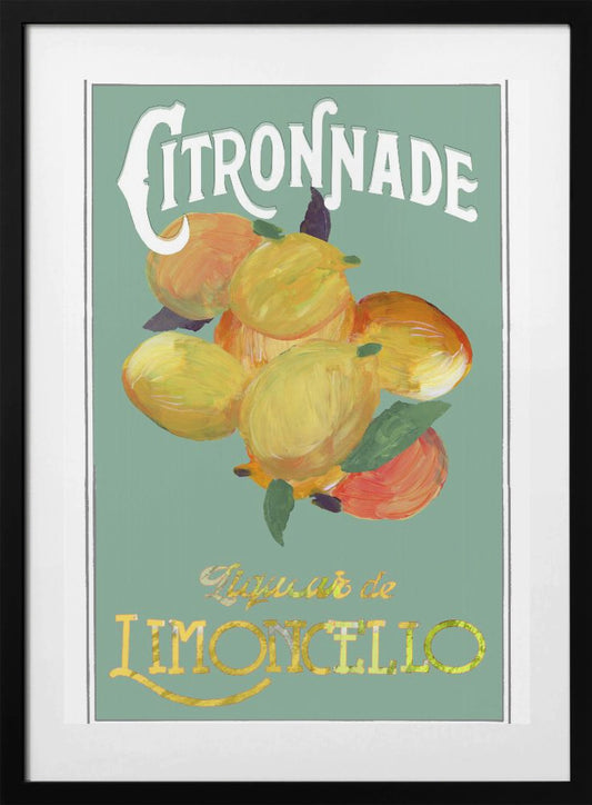 Citronnade Limoncello - Art Print by cartissi