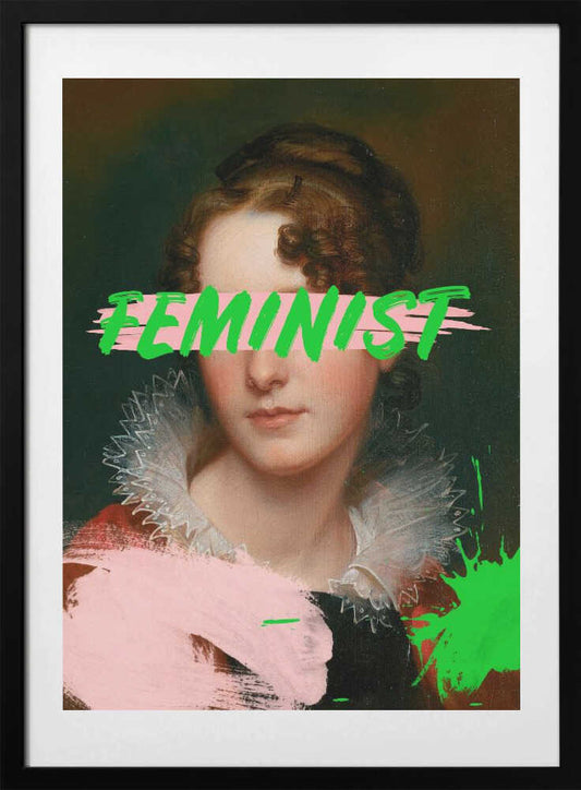 Feministportrait Ratioiso - Art Print by Talitha McQueen
