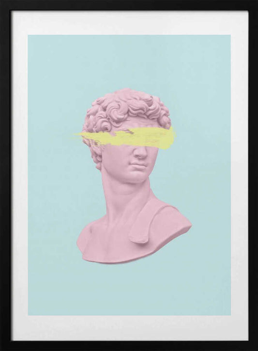 Davidbluepink Ratioiso - Art Print by Talitha McQueen