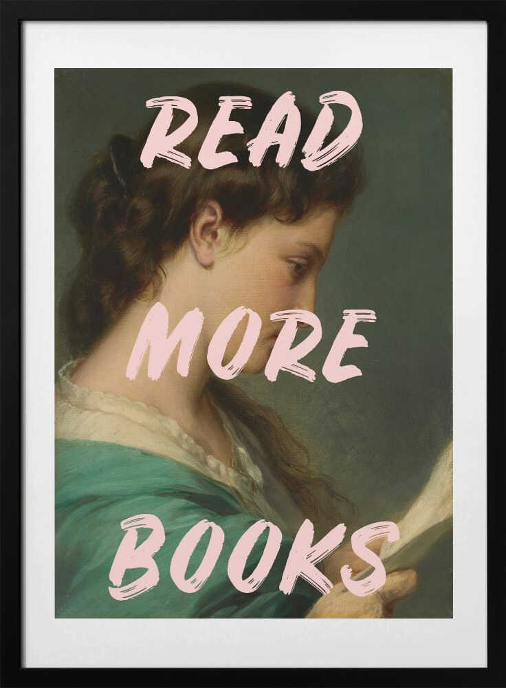 Readmorebooks7 Ratioiso - Art Print by Talitha McQueen