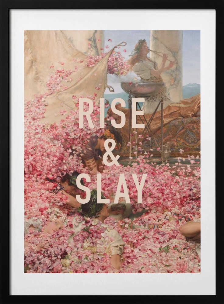 Riseandslay4 Ratioiso - Art Print by Talitha McQueen