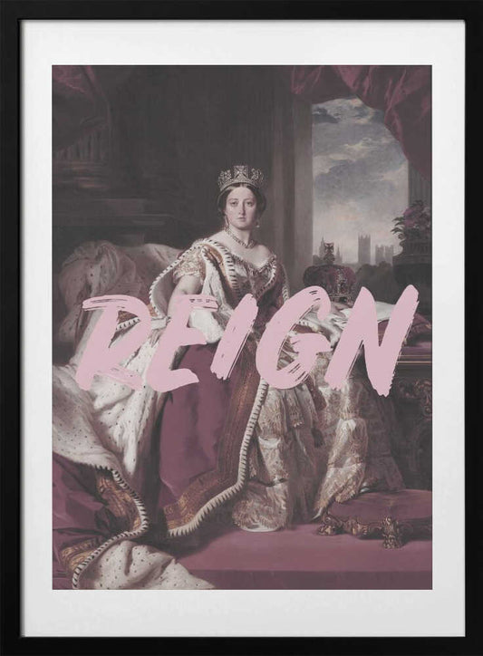 Queenvictoriareign Ratioiso - Art Print by Talitha McQueen