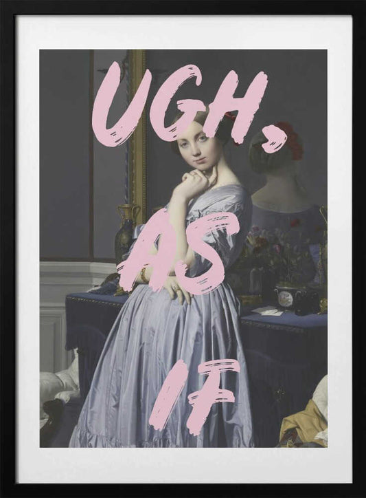 Ughasif Ratioiso - Art Print by Talitha McQueen