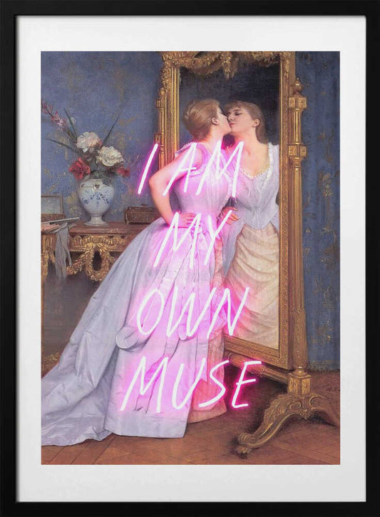 Neonmuse Ratioiso - Art Print by Talitha McQueen