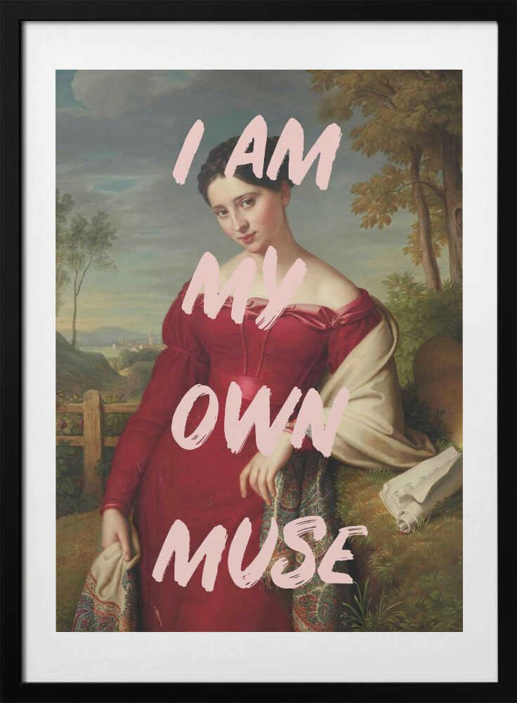 Myownmuse Ratioiso - Art Print by Talitha McQueen